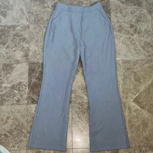 Abercrombie & Fitch Light Gray Dress Pants Flare Leg